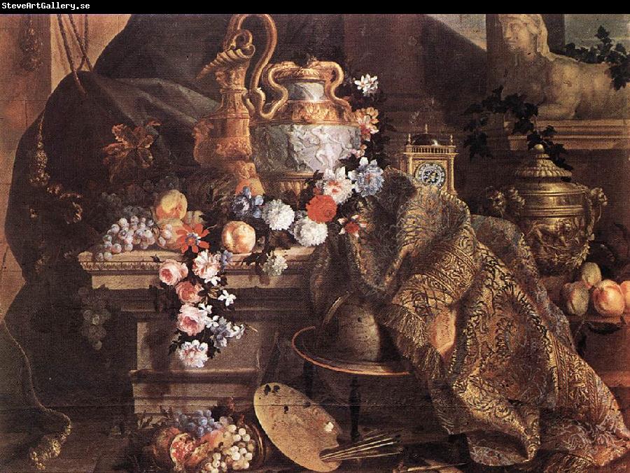 MONNOYER, Jean-Baptiste Still-Life of Flowers and Fruits